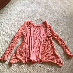 orange free people top